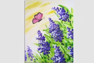 Paint Nite: In Love with Lilacs